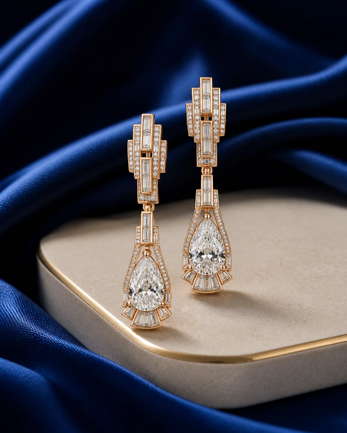 Noor Pear Drop Earrings