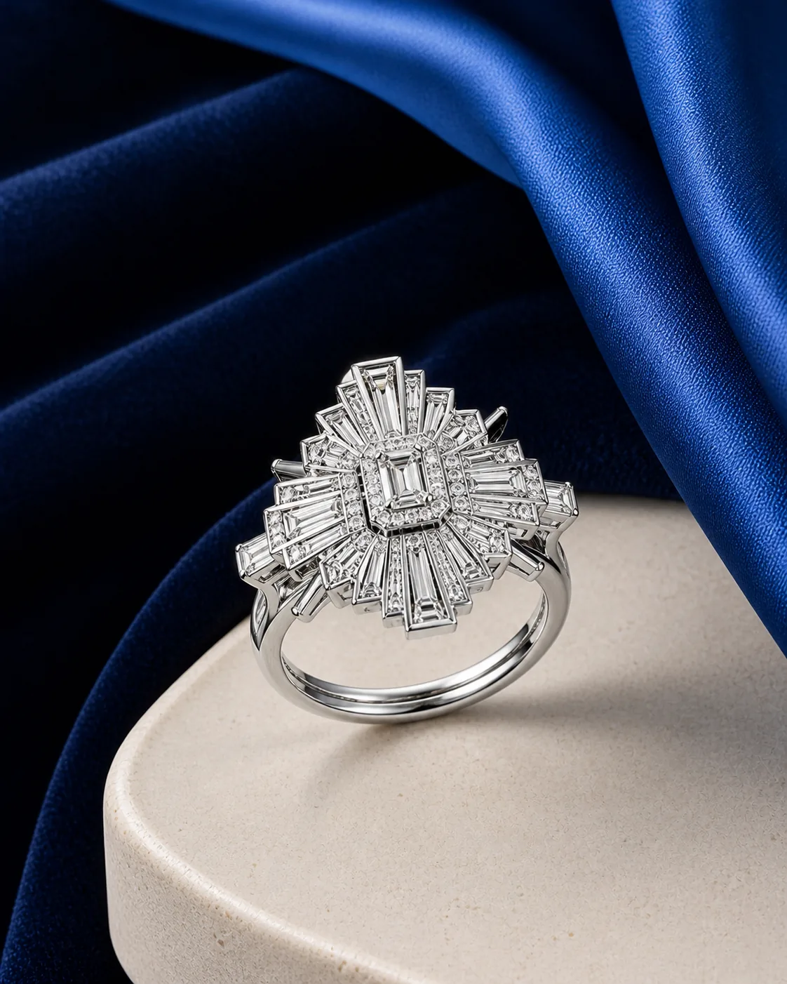 Noor Diamond Bloom Ring