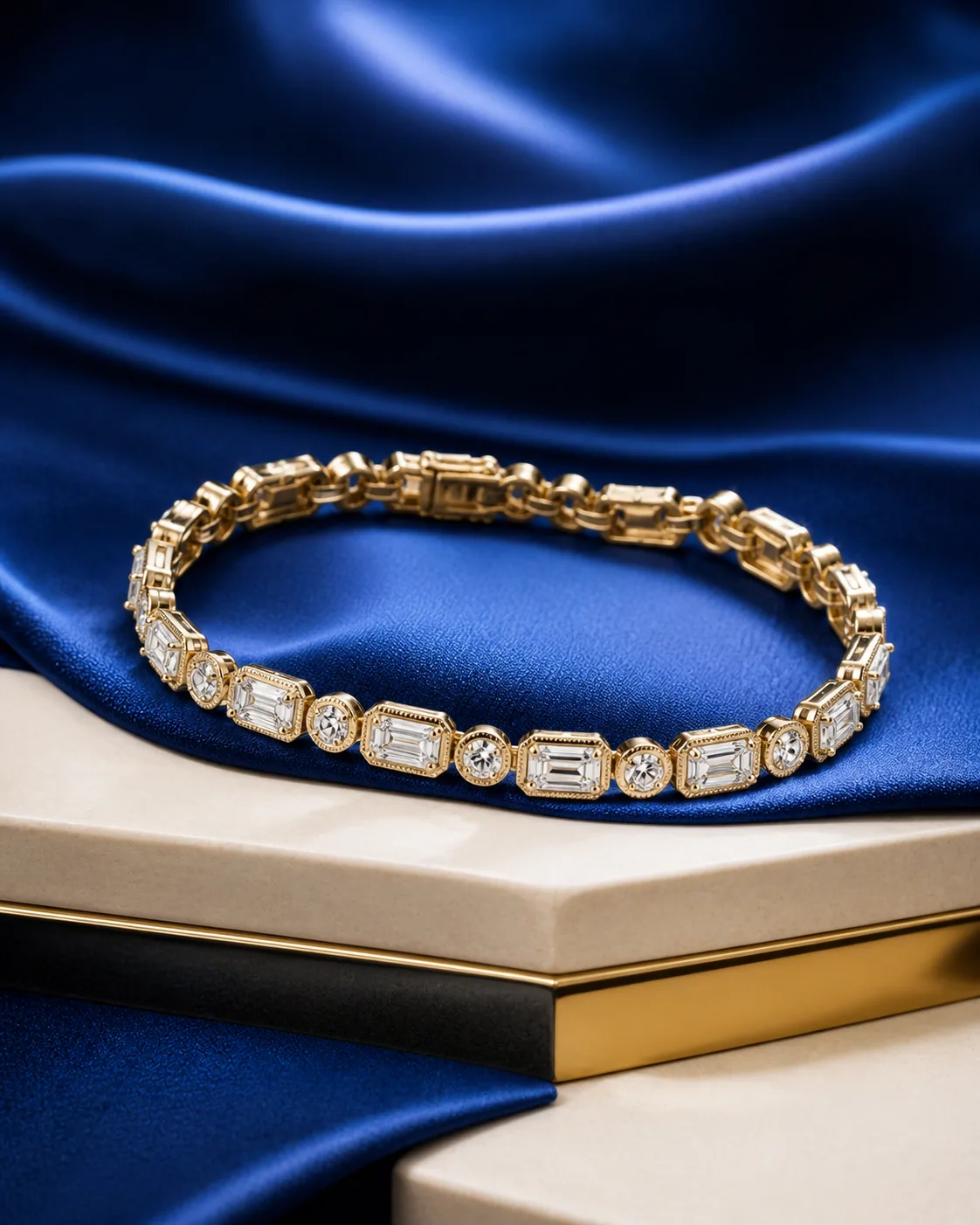 Iyla Emerald Line Bracelet