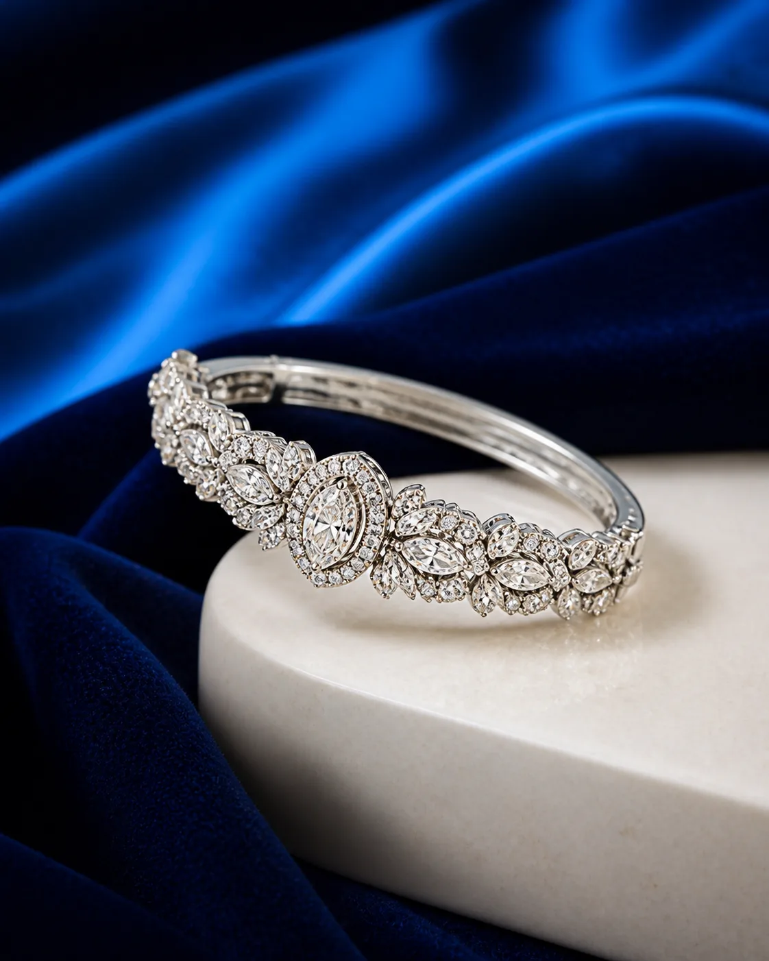 Celeste Marquise Diamond Bangle