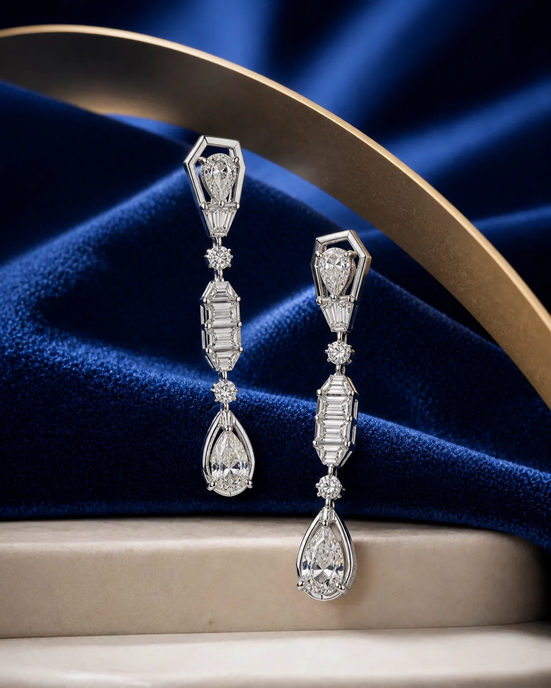 Vanya Pear Drop Earrings